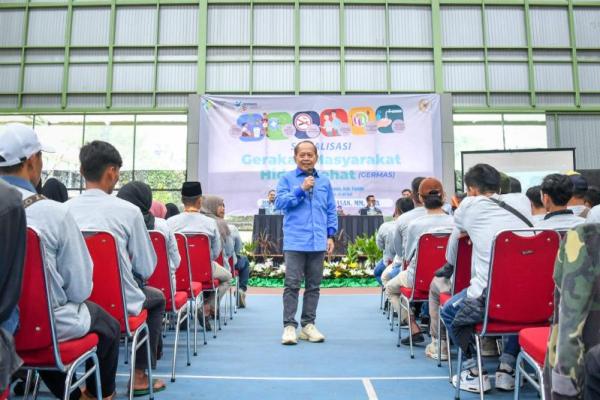 Sosialisasi Germas, Syarief Hasan: Hidup Itu Harus Sehat