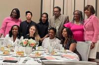 Dukung Zahara, Angelina Jolie, Maddox, dan Pax Hadiri Acara AKA di Spelman College