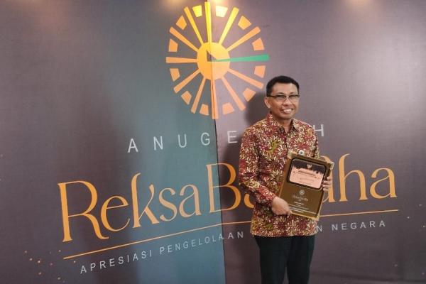Pengelolaan BMN Cemerlang, Kemendes Raih Anugerah Reksa Bandha