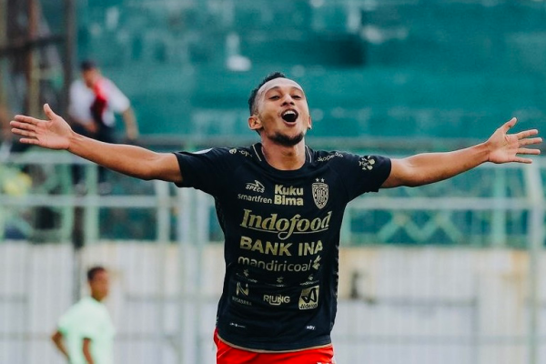 Irfan Jaya Bersyukur Cetak Gol untuk Bali United