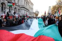 Jeda Dianggap Tidak Cukup, 45.000 Orang Ikut Aksi pro-Palestina di London