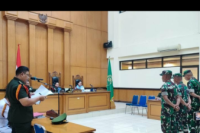Pembunuhan Berencana, Tiga Oknum TNI Dituntut Hukuman Mati
