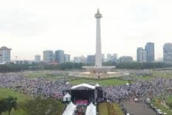 Kawasan Monas Jakarta. 