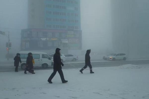 Sebagian Besar Siberia Membeku pada Suhu di Bawah -58 Celcius