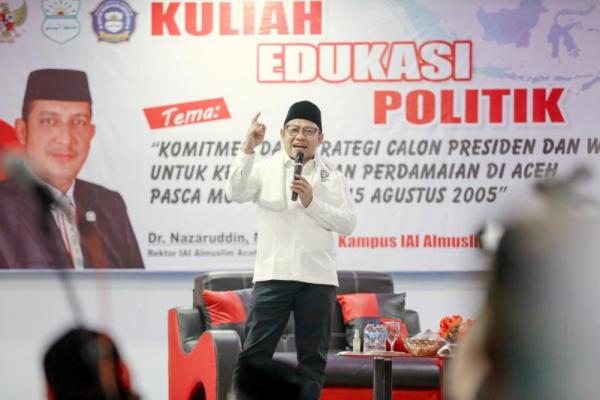 Di Hadapan Civitas IAIA, Gus Imin Tegaskan AMIN Menang Perubahan Cepat Terwujud