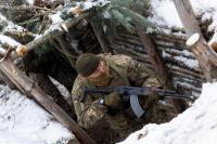 Hadapi Perang Musim Dingin yang Berat Tentara Ukraina Berlatih di Polandia