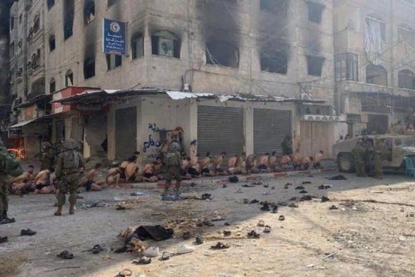 Beredar Gambar Tahanan Palestina Setengah Telanjang, Hamas dan Negara Muslim Kutuk Israel