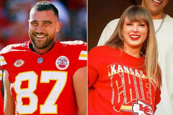 Jersey Khusus `Swelce` yang Ditandatangani Travis Kelce Laku Dilelang $500
