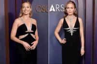Karpet Merah Governors Awards, Margot Robbie dan Emily Blunt Tampil Kembaran