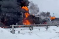 Depot Minyak Rusia Terbakar setelah Serangan Pesawat Tak Berawak Ukraina