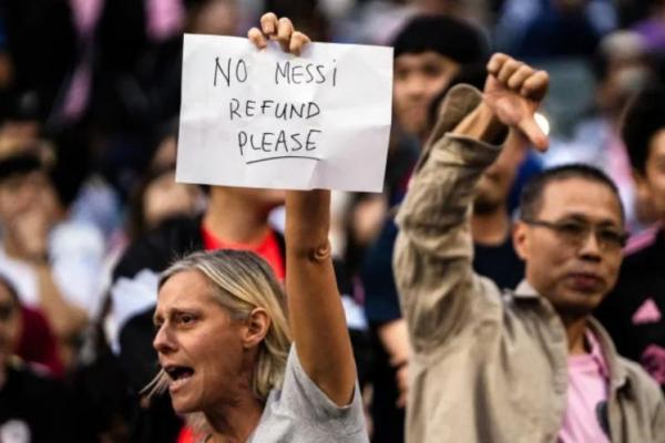 Lionel Messi Absen Main, Penggemar di Hong Kong Tuntut Pengembalian Dana