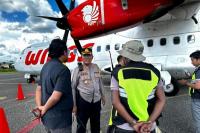 Polres Papua Lakukan Olah TKP Kasus Penembakan Wings Air