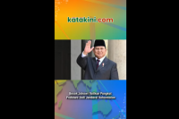Jokowi Naikkan Pangkat Prabowo Jadi Jenderal Kehormatan