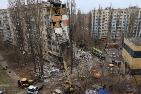 Tiga Orang Tewas akibat Serangan Drone Rusia di Odessa, Ukraina