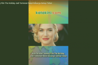 Kate Winslet Senang Film The Holiday Jadi Tontonan Natal Keluarga Setiap Tahun