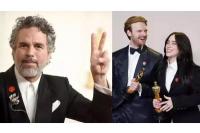 Serukan Gencatan Senjata Perang Israel, Billie Eilish dan Mark Ruffalo Pakai Pin Merah ke Oscar 2024