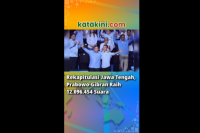 Rekapitulasi Jawa Tengah, Prabowo-Gibran Raih 12.096.454 Suara