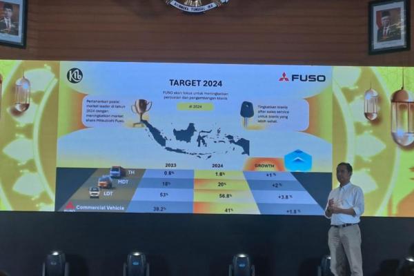 2024, KTB Bertekad Terus Tingkatkan Market Share Mitsubishi Fuso