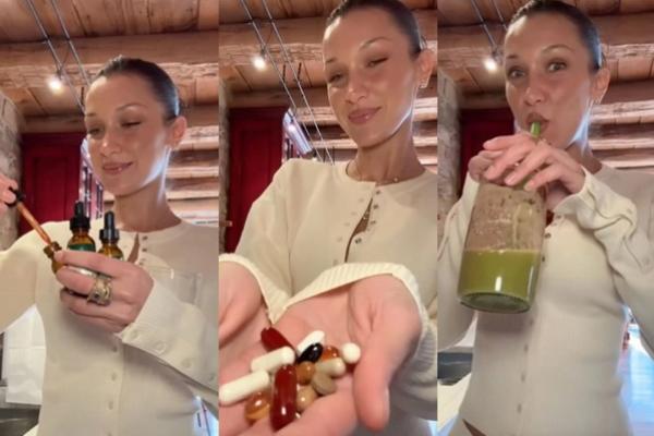Demi Kecantikan Supermodel, Bella Hadid Minum 14 Vitamin Setiap Pagi