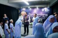 Ketua Ikatan Motor Indonesia (IMI) Bambang Soesatyo dalam Peringatan HUT IMI ke-118 tahun sekaligus santunan kepada anak yatim di Kantor IMI Pusat Jakarta, Rabu (27/3/24).