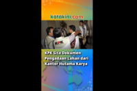 KPK Sita Dokumen Pengadaan Lahan dari Kantor Hutama Karya