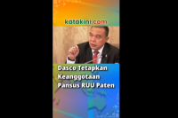 Dasco Tetapkan Keanggotaan Pansus RUU Paten