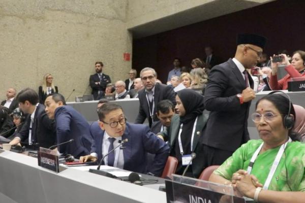 DPR RI Walk Out Saat Penjajah Israel Pidato di Sidang IPU