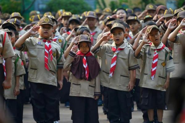 Kemendikbud Pastikan Pramuka Tetap Jadi Ekstrakurikuler Wajib Disediakan Sekolah