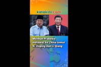 Menhan Prabowo melawat ke China temui Xi Jinping dan Li Qiang