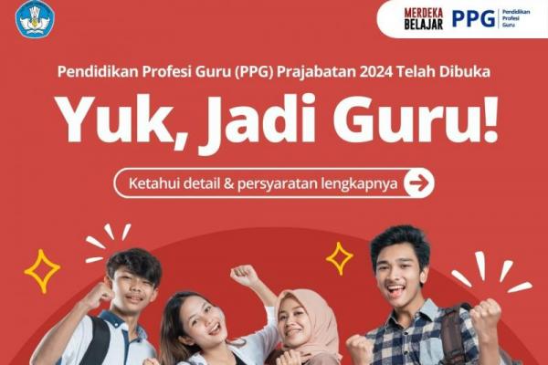 Kemendikbudristek Kembali Buka Pendidikan Profesi Guru Prajabatan