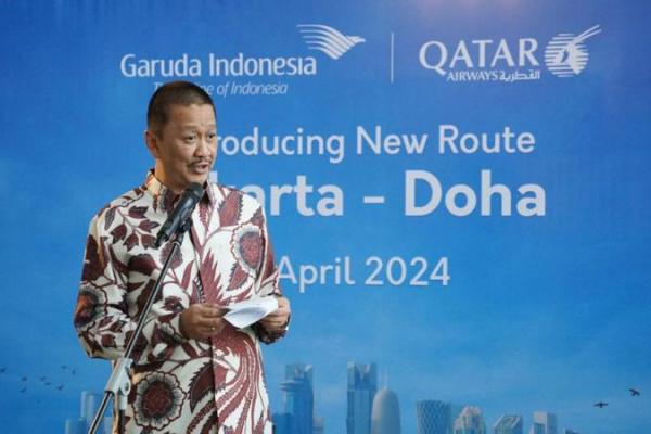 Garuda Indonesia Layani Penerbangan Langsung Jakarta - Doha PP