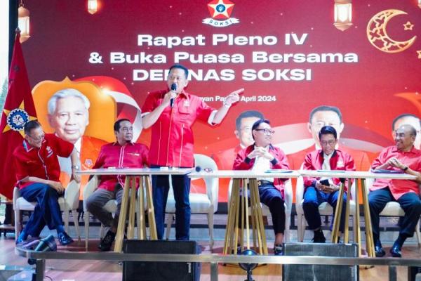 Bamsoet Tegaskan SOKSI Siap Kawal Pemerintahan Prabowo-Gibran