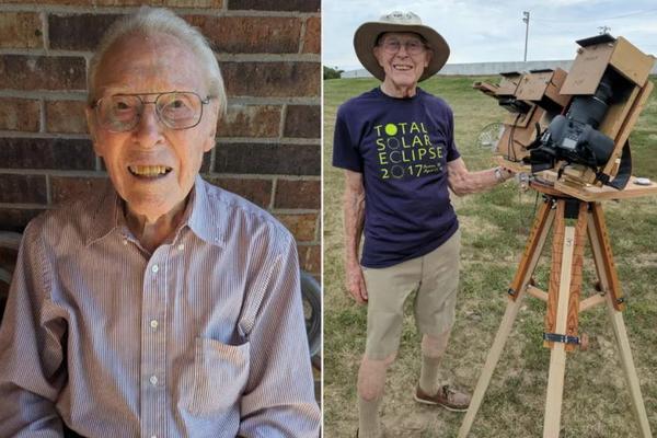 Kisah Pria Berusia 105 Tahun, Memburu Gerhana Matahari Total Lebih dari Enam Dekade