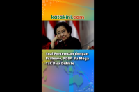 Soal Pertemuan dengan Prabowo, PDIP: Bu Mega Tak Bisa Didikte