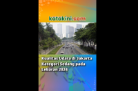 Kualitas Udara di Jakarta Kategori Sedang pada Lebaran 2024