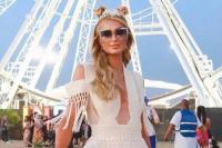 Jadi Ibu Dua Anak, Paris Hilton Hanya Pergi ke Coachella saat Akhir Pekan