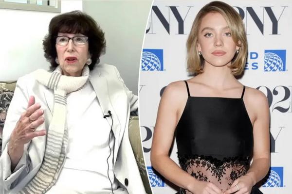 Produser Hollywood Carol Baum dan Sydney Sweeney. (FOTO: GETTY IMAGE VIA NYPOST) 