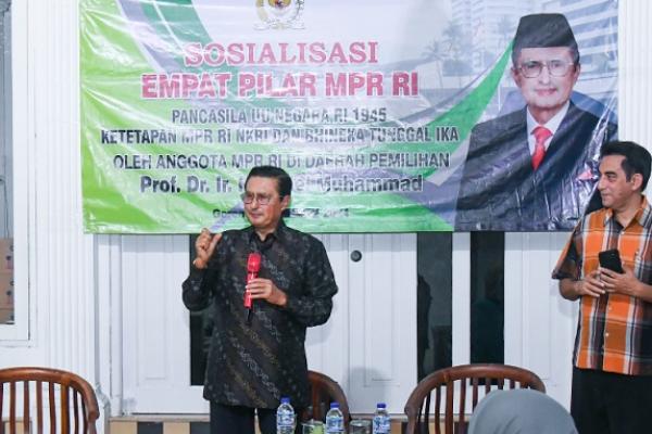 Fadel Muhammad: Empat Pilar MPR Jadi Motivasi untuk Terus Bersatu