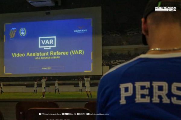 Persib jadi klub pertama yang mendapat sosialisasi VAR oleh PT LIB 