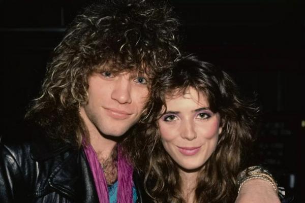 Jon Bon Jovi dan istrinya Dorothea pada tahun 1985. (FOTO: VINNIE ZUFFANTE/MICHAEL OCHS ARCHIVES/GETTY) 