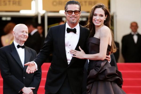 Mantan Pasutri Brad Pitt dan Angelina Jolie Jalan-jalan di New York City. (FOTO: GETTY IMAGE) 
