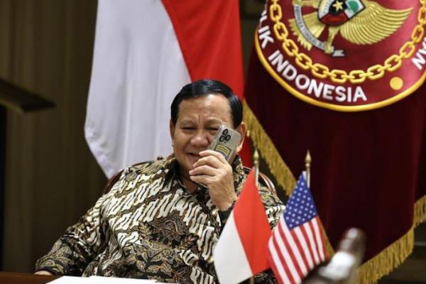 Prabowo Beri Ucapan Selamat kepada Donald Trump