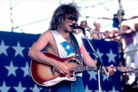 Jon Bon Jovi tampil di Austin, Texas pada Juli 1986. (FOTO:PAUL NATKIN/GETTY IMAGE)