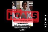 Hoaks, Sri Mulyani Mencoblos di Amerika Serikat dan Beri Salam Satu Jari