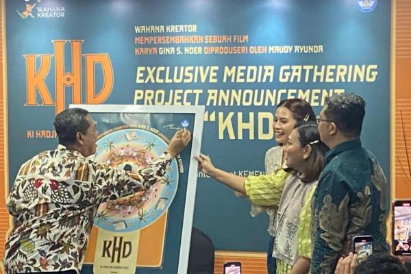 Kemendikbudristek Dukung Penggarapan Film Biopik Ki Hadjar Dewantara. (Foto: Kemendikbudristek) 