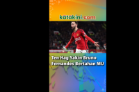 Ten Hag Yakin Bruno Fernandes Bertahan MU