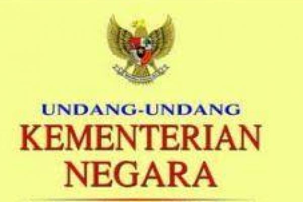 UU Kementerian Negara 