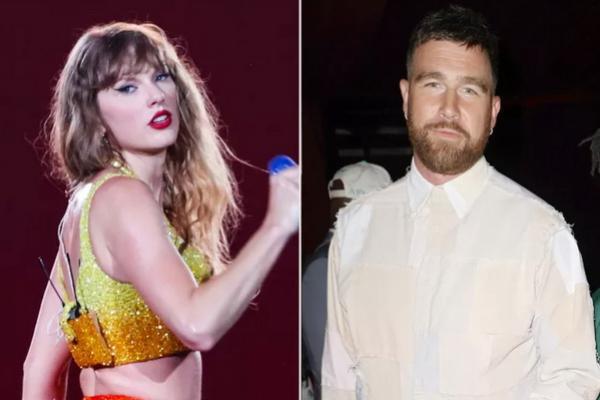 Travis Kelce Hadir di Eras Tour Paris, Taylor Swift Pakai Kostum Warna Kansas City Chiefs (FOTO: GETTY IMAGE) 