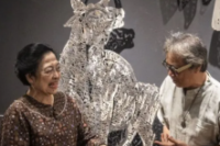 Kunjungi Pameran Butet, Megawati Akui di Dalam Seni Ada Politik 