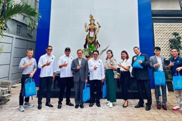 Kunjungan perwakilan Da-Yeh University Taiwan ke Politeknik OTC Bali. (Foto: Ist) 